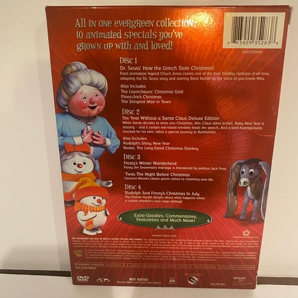 Christmas classics Dvd 4 disc set - Picture 4 of 7